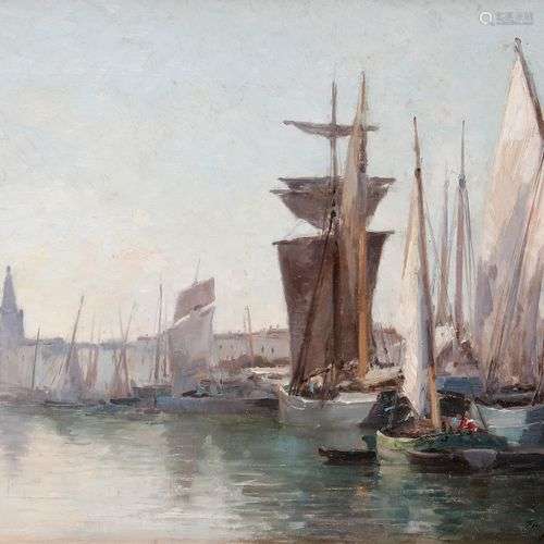 Albert Tibule FURCY DE LAVAULT (1847-1915)Port de la Rochell...