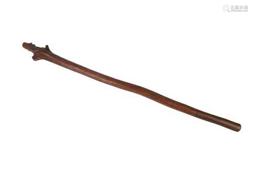 A FIJIAN VUNIKAU (WAR CLUB), PROBABLY 19TH CENTURY