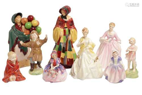 A ROYAL DOULTON FIGURE OF THE BALLON SELLER, HN. 583