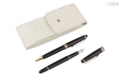 A GERMAN MONTBLANC MEISTERSTUCK FOUNTAIN PEN