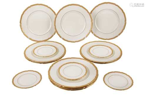 A ROYAL DOULTON BONA CHINA PART DINNER SERVICE