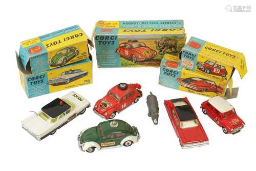 CORGI TOYS, A CHEVROLET POLICE CAR 481