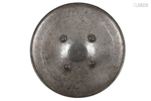 A STEEL QAJAR SHIELD