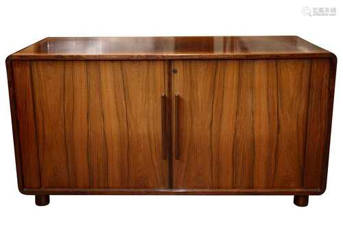 DYRLUND, DENMARK, A ROSEWOOD SIDEBOARD OR CREDENZA, CIRCA 19...