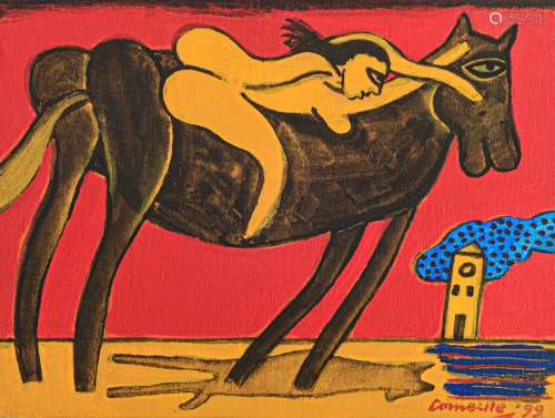Corneille (1922-2010), 'Le cheval la plus belle conquête de ...