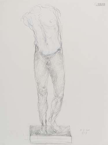 Philippe Van Isacker (1949), 'Torso', 48 x 63,5 cm