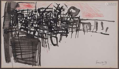 Corneille (Guillaume van Beverloo, 1922-2010), untitled, 195...