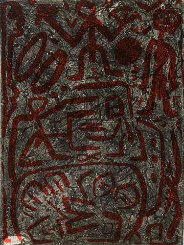 A.R. Penck (Ralf Winkler, 1939-2017), lithograph, N° 10/30, ...