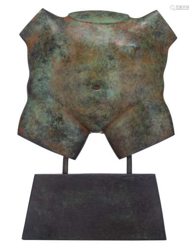 Kobe (1950-2014), patinated bronze, N° 1/4, H 35 cm