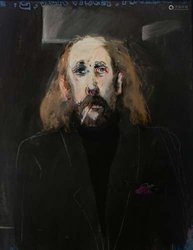 Godfried Vervisch (1930-2014), self-portrait, 46 x 56 cm