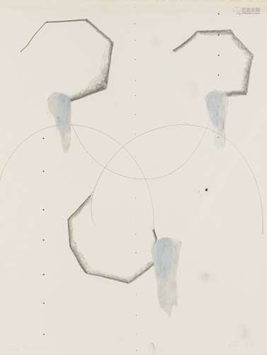 Marc Maet (1955-2000), 'Trinitas', 1989, 50 x 66 cm