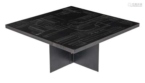 An Italian design 'NP2' coffee table, by Ceccarelli and Patu...