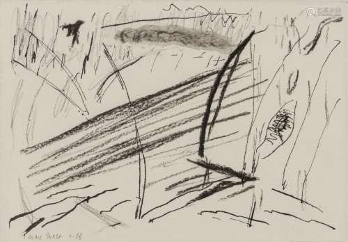 Marc Maet (1955-2000), 'In 't bos', 1983, 17,5 x 25 cm