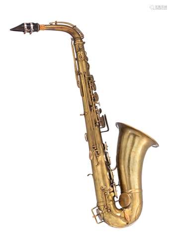 A rare MIB bréveté alto saxophone, serailnr. 12948, date of ...