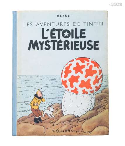 Hergé (1907-1983), 'L'Etoile Mysterieuse' (The Shooting Star...
