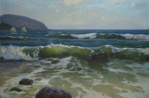 Oil painting Seascape Tsyganov Victor Zakharovich