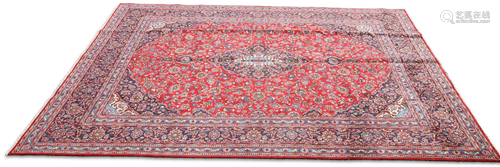 AN IRANIAN HAND-KNOTTED WOOL CARPET, KHORASAN, the