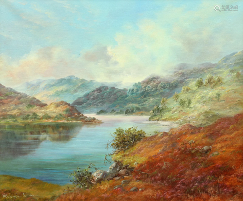 PRUDENCE TURNER (1930-2007), LOCH LEVEN, signed lower