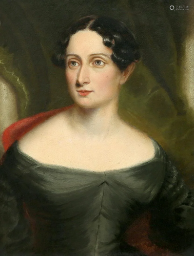 J* C* GIBBS (19TH CENTURY), PORTRAIT OF ROSA KELLY,