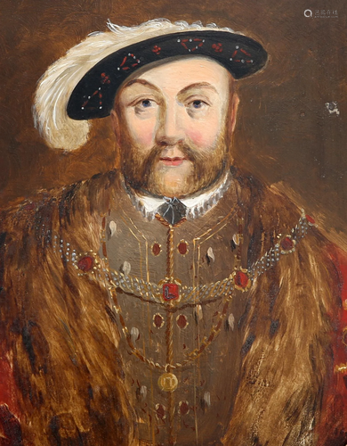 BRITISH SCHOOL (19TH CENTURY), PORTRAIT OF HENRY VIII,