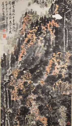 MODERN CHINESE PAINTING AND CALLIGRAPHY BY LI KERAN