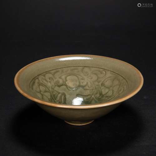 CHINESE YAOZHOU WARE DOLL BOWL, SONG DYNASTY