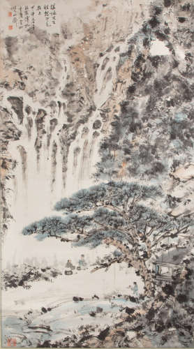 CHINESE FU BAOSHI PAINTING AND CALLIGRAPHY, MODERN TIMES