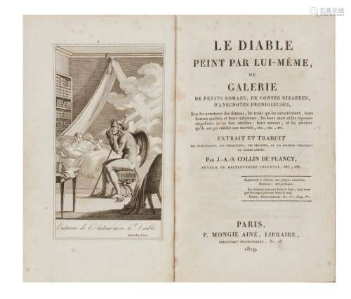 COLLIN DE PLANCY Jaques-Albin-Simon. Le Diable peint par lui...