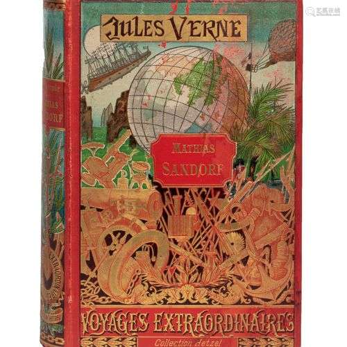 [Mers et Océans] Mathias Sandorf par Jules Verne. Illustrati...