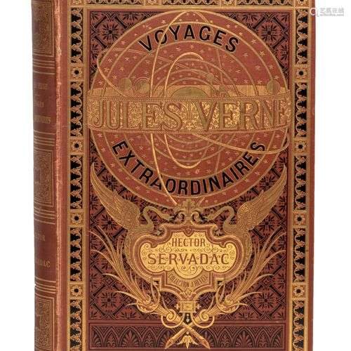 [Espaces célestes] Hector Servadac par Jules Verne. Illustra...