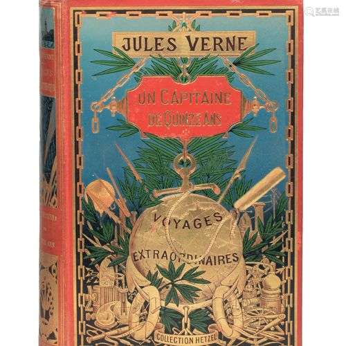 [Afrique] Un Capitaine de quinze ans par Jules Verne. Illust...