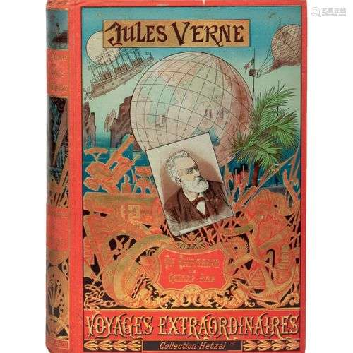 [Afrique] Un Capitaine de quinze ans par Jules Verne. Illust...