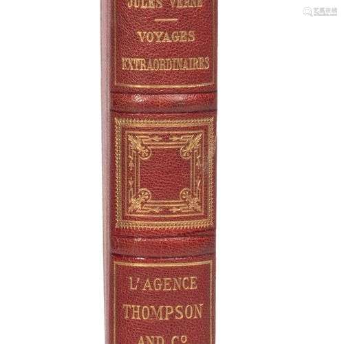 [Afrique] L'Agence Thompson and Cie par Jules Verne. Illustr...