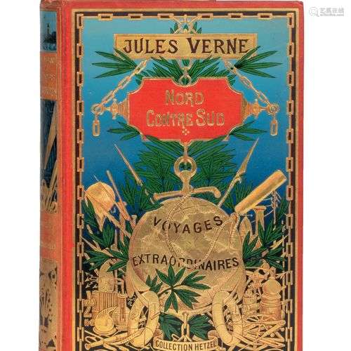 [États-Unis] Nord contre Sud par Jules Verne. Illustrations ...