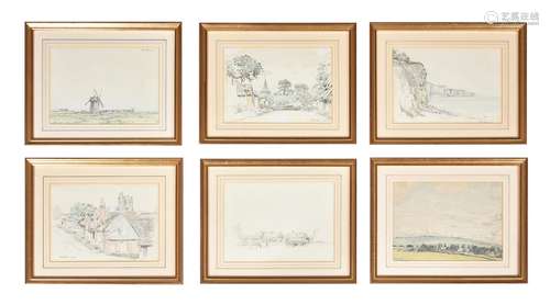 James H. Morton (British 1881-1918), A set of eleven views