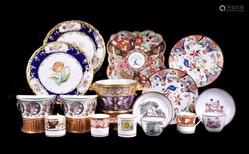 A mixed assortment of English porcelain