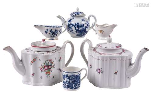 A miscellaneous selection of English porcelain