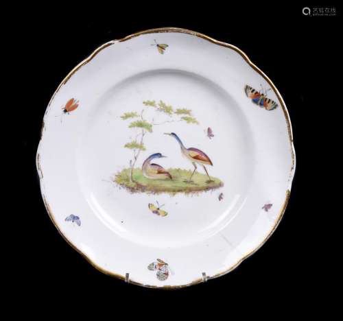 A British porcelain plate