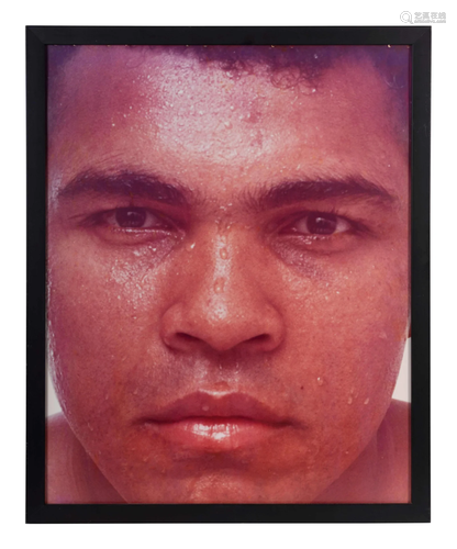 An Original Chromogenic 1975 Print of Muhammad Ali by