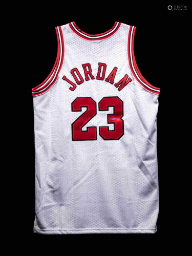 A Michael Jordan Chicago Bulls Signed Autograph