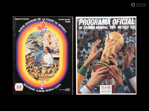 A Group of Three 1970s - 1980s World Cup On Site Items,