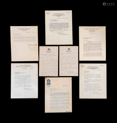 A Group of Seven Early 20th Century Letters with