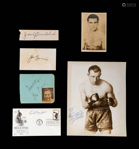 A Group of Heavyweight Champion James J. Braddock, Joe