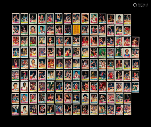 A Complete Set of 1977-78 Topps Basketball Cards,