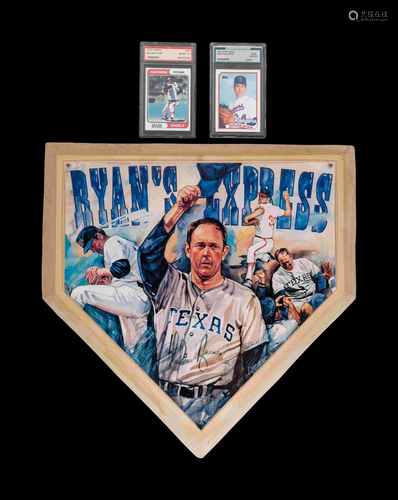 A Group of Nolan Ryan Items (Including Signed Autograph