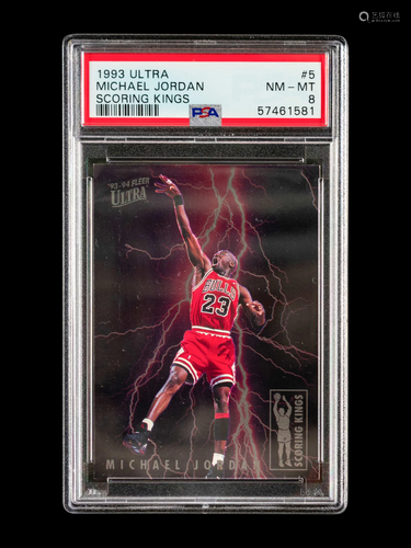 A 1993 Fleer Ultra Michael Jordan Scoring Kings