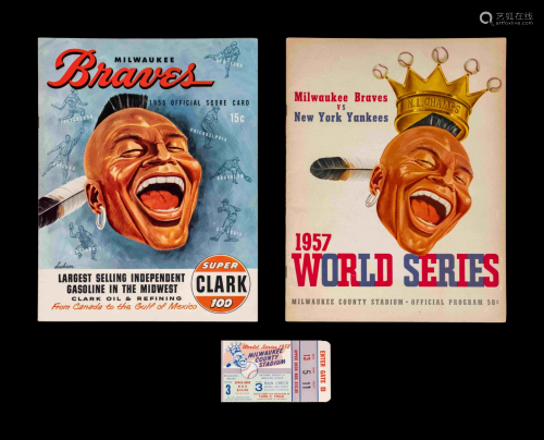 A 1957 Milwaukee Braves vs. New York Yankees World