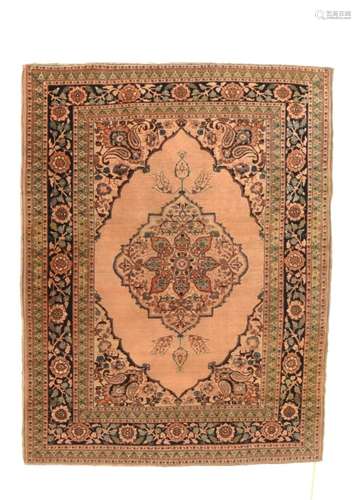 Tapis Tabriz Hajijalili, 4'6'' x 6'3''