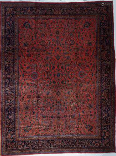 Tapis Kashan, 12'10'' x 16'11''