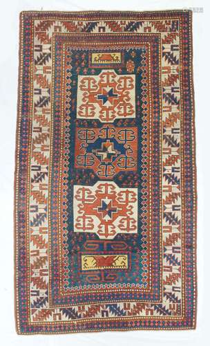 Tapis Kazak, 4'5'' x 7'8''